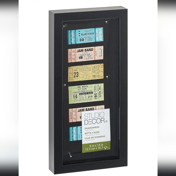 STUDIO DECOR shadowbox 6×14 in - Picture 1 of 3